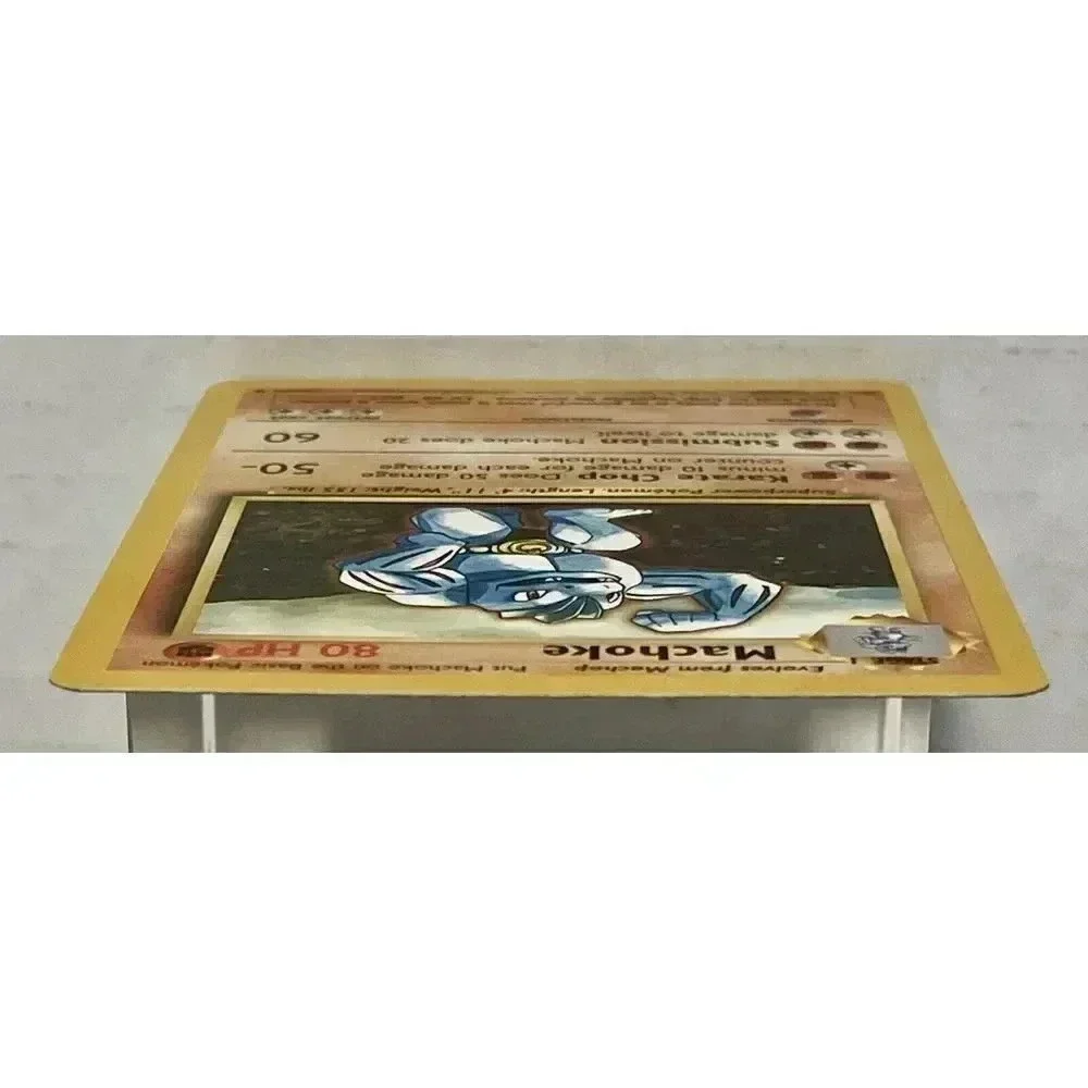 Machoke 34/102 1999 Base Set Non-Holo English‎ Pokémon Card Vintage